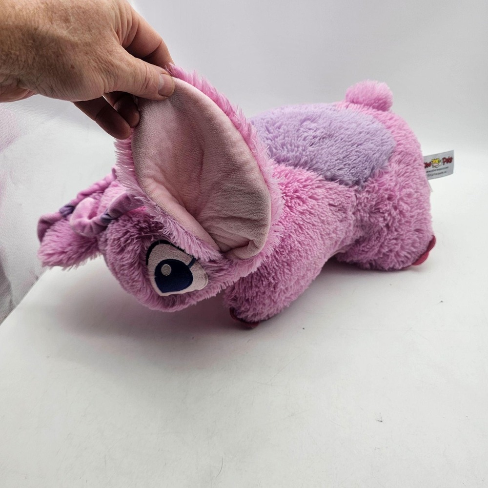 Disney Angel Pillow Pets Lilo & Stitch Plush Experiment 624 Pink Folding Pillow